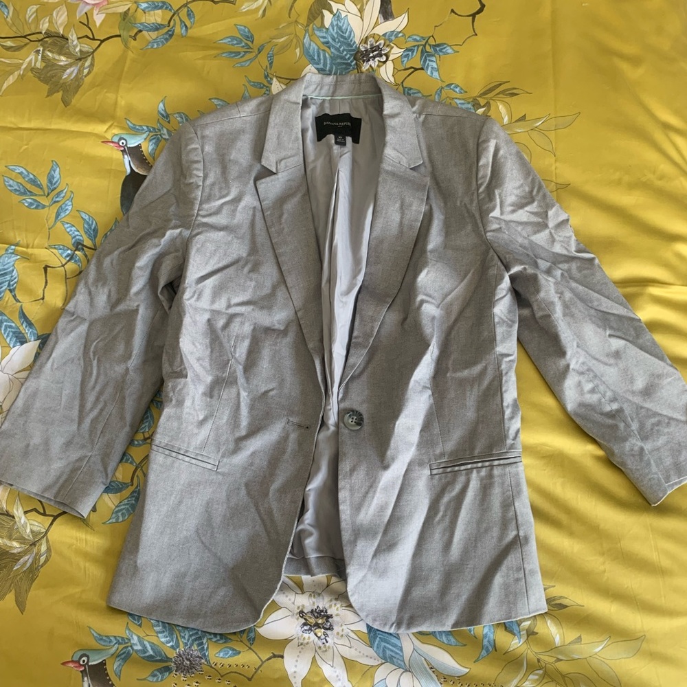 Banana Republic grey suit jacket size 10